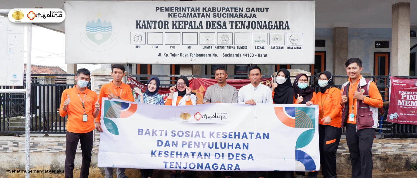 RS. Medina Gelar Bakti Sosial di Desa Tenjonagara